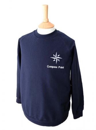 Compass Point Crew Neck Sweatshirt